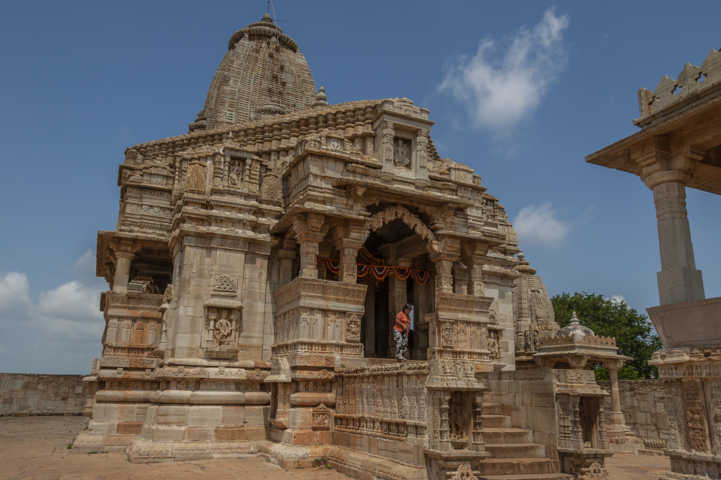 29 - India - Chittorgarh - fuerte de Chittorgarh - templo de Kumbh Shyam